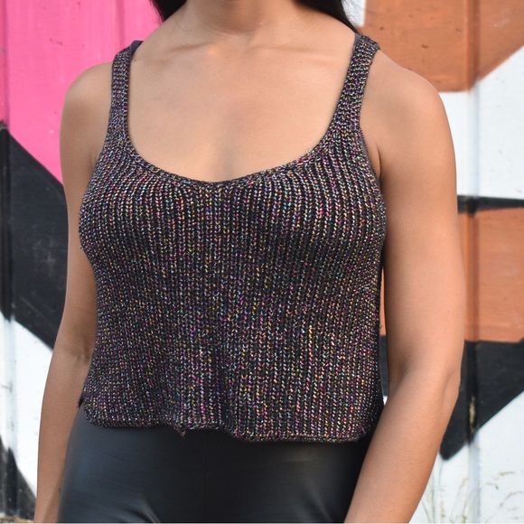 American Apparel glitter tank size small - Picture 2 of 13